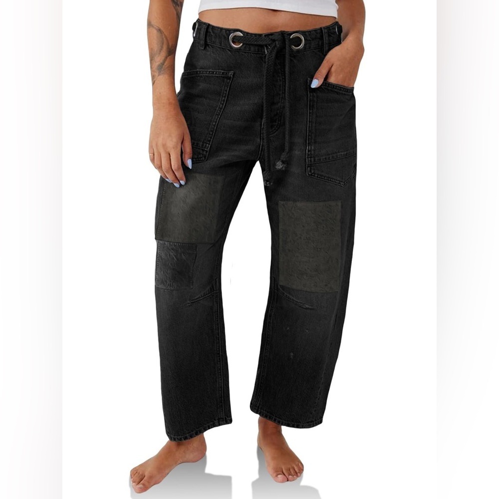 Washed Wide Leg Jeans - Picture 4 of 14